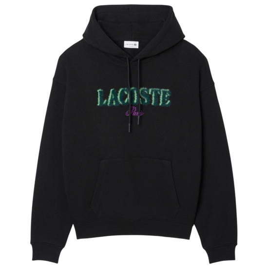 Lacoste Ανδρικό φούτερ Loose Fit Embroidered Hoodie